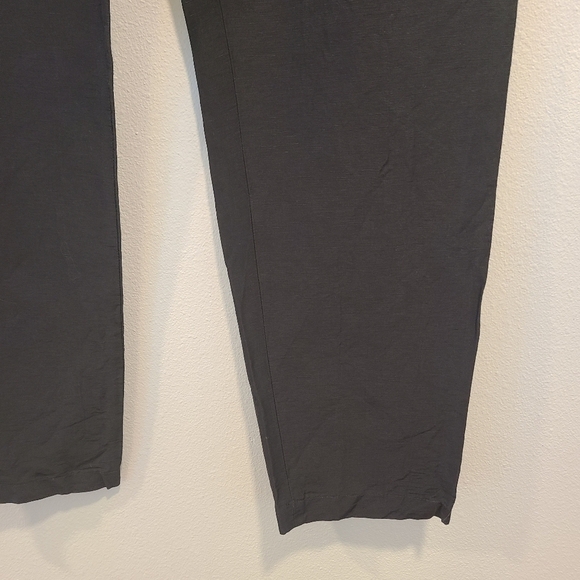 Rachel Comey Black Linen Blend Pleated Pants - Picture 3 of 7